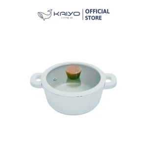 Nồi nhôm đúc đáy từ nguyên tấm Elegant Kaiyo, size 20 24cm