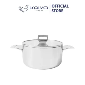 Nồi inox thân đáy liền 3 lớp Kaiyo size 18 20 22cm