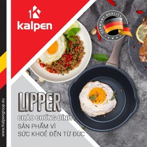 Chảo chống dính cao cấp Kalpen Lipper 20 24 26 28cm
