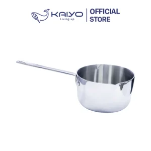 Quánh đúc inox 3 lớp đáy liền Mini Tri-ply (size 10 12 14cm)