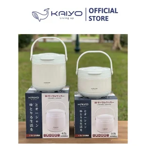 Nồi ủ Kaiyo màu trắng, dung tích 3L- 4,5 lít
