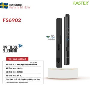 Khóa vân tay cửa nhôm FS6902